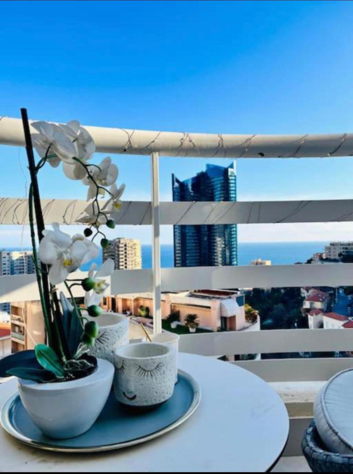 Reve Au 7E Ciel Piscine Baie De Monaco Leilighet Beausoleil Eksteriør bilde